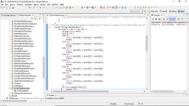Live Demonstration of Tic Tac Toe Game using Java Swing GUI API | Java Game Projects | @TechRanch смотреть онлайн