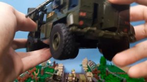 Лего обзор боевой машины "Тайфун" ВДВ от компании Слубан