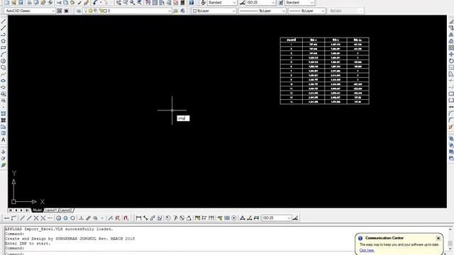 Import and Export Coordinate From Excel to AutoCAD смотреть онлайн