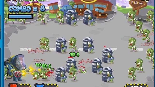 прохождение игры Zombie Incursion смотреть онлайн