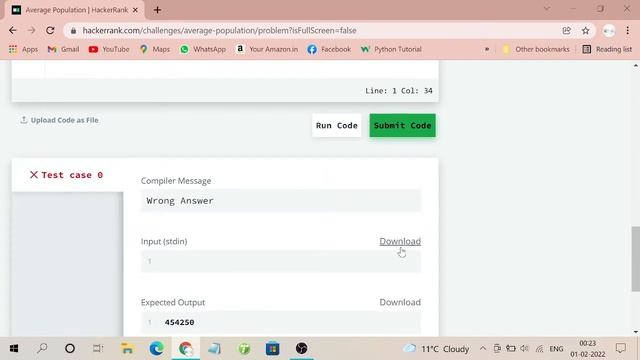 Average Population HackerRank solution in hindi sql #sql #hackerrank || mysql playlist смотреть онлайн