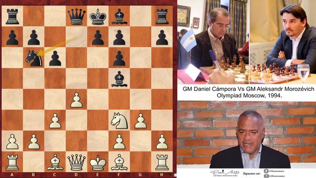 Cap.VIII. Ajedrez Iberoamericano. GM Daniel Cámpora Vs GM Aleksandr Morozevich 1994. смотреть онлайн