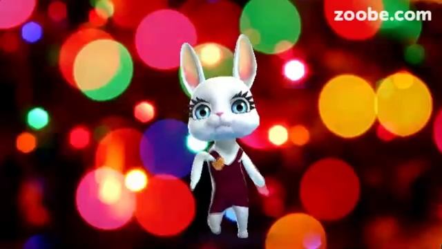 Zoobe Зайка, красивое поздравление с днем рождения! смотреть онлайн