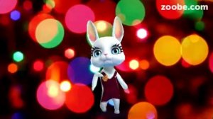 Zoobe Зайка, красивое поздравление с днем рождения!