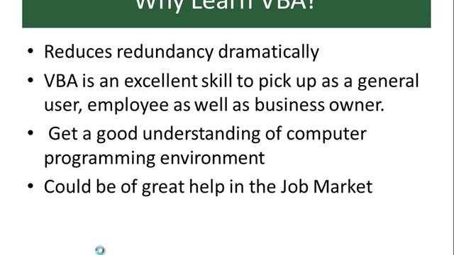 Excel VBA Programming Course: Lesson 1-Understanding Visual Basic for Application (VBA) смотреть онлайн
