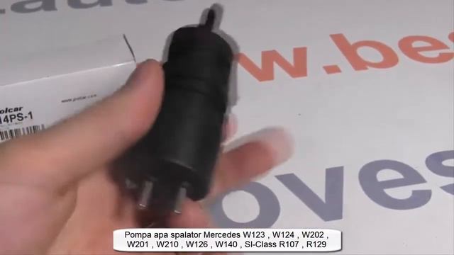 Pompa apa spalator Mercedes motoras sprit apa parbriz смотреть онлайн