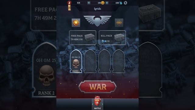 WARHAMMER COMBAT CARDS 40K EDITION - Gameplay Walkthrough Part 1 iOS / Android смотреть онлайн