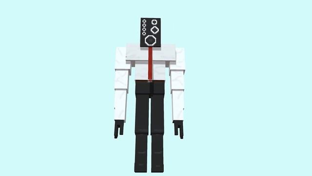 Skibidi Toilet Speaker Man Minecraft | 3d Animation смотреть онлайн