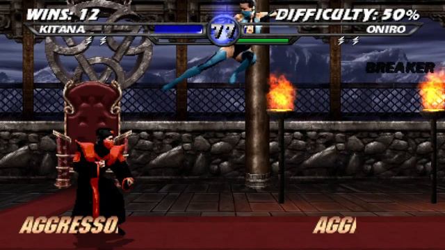 Mortal Kombat Ultimate Revitalized 2.3 KITANA MK3 смотреть онлайн