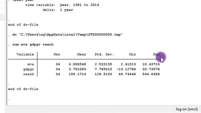 (Stata13):Interpret Descriptive Statistics #descriptivestats #interpret #stata #output смотреть онлайн