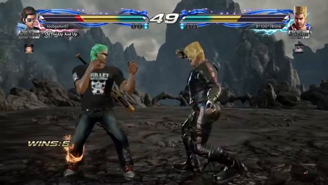 TEKKEN 7/ HWOARANG VS PAUL QUICK MATCH 3rd dan beginners play смотреть онлайн