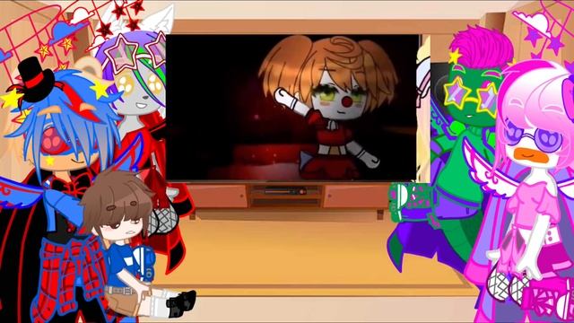 Glamrocks react to Fnaf 1 and SL///gacha///#fnafgacha//credits at the end смотреть онлайн