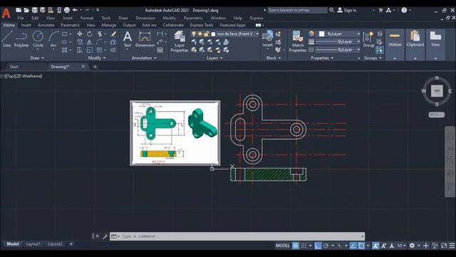 From two to three dimensions - AutoCAD 2021 смотреть онлайн