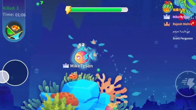Beluga Fish Evolution Mini Games Mini Games Hungry Fish смотреть онлайн