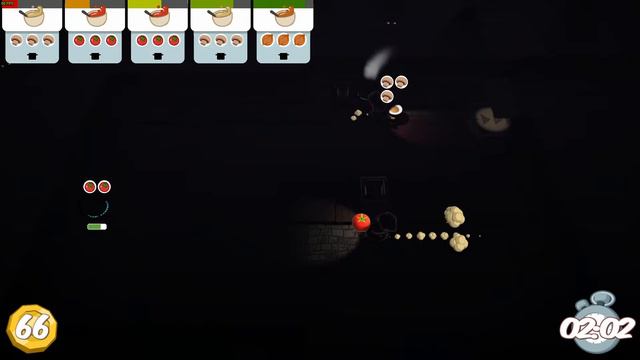 Overcooked Stage 4-2, Two Player Co-op.