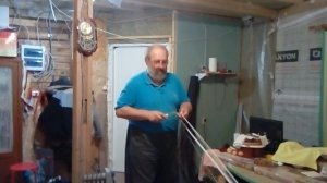 Начало посадки жаберной сетки.