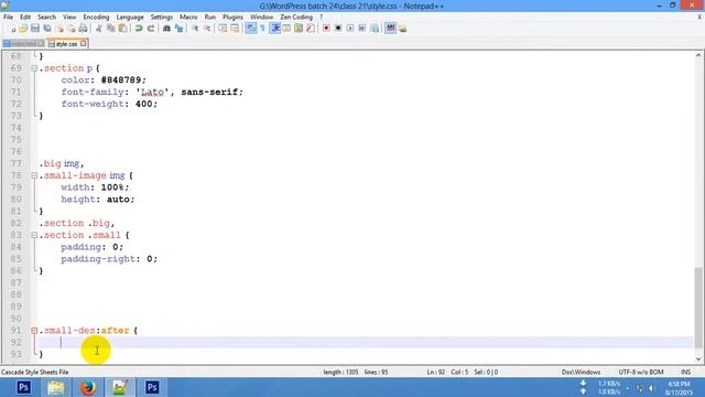 31 SoftTech IT Front End Premium HTML CSS PHP class 21 Full psd to HTML bootstrap part 2 смотреть онлайн