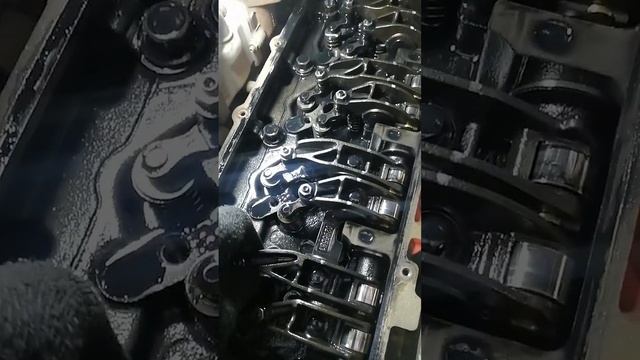 каменс замена пракладки клапанной крышки. (2) смотреть онлайн