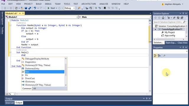 find the maximum values in vb.net смотреть онлайн