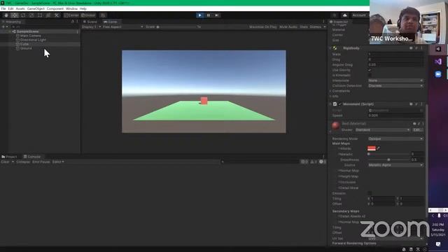 7WC Game Development - Intro to Unity3D смотреть онлайн