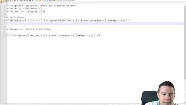 6. Win32 app creation Microsoft Intune: Mozilla Firefox uninstaller PowerShell Script (6/33) смотреть онлайн