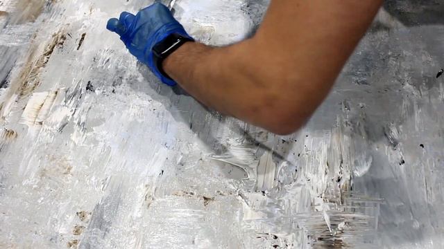 EASY & SIMPLE TEXTURED ABSTRACT PAINTING DEMONSTRATION | ACRLYIC PAINTING | Art By Rajan Seth | смотреть онлайн