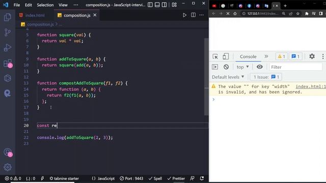 what is composition in javascript || Essential Js Interview Questions смотреть онлайн