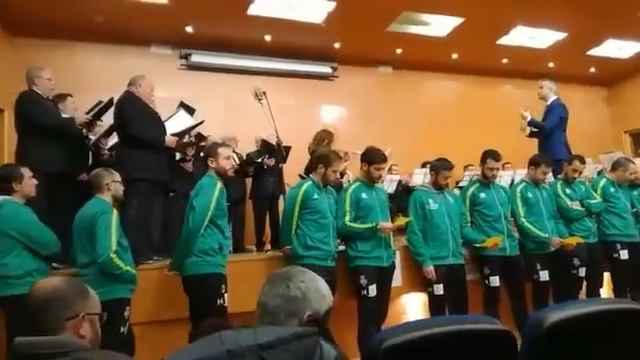Presentación himno JaénFS смотреть онлайн