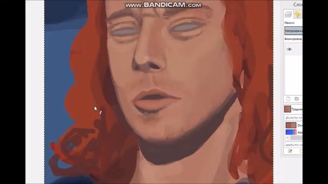 Portrait | speedart | Быстро рисую что-то похожее на портрет и ухожу смотреть онлайн