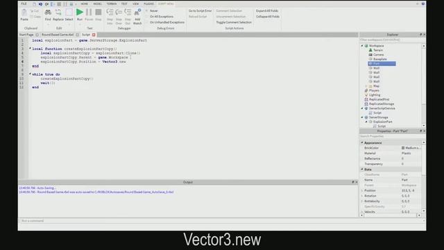 Выбор случайной позиции в Roblox Studio, урок #20 смотреть онлайн