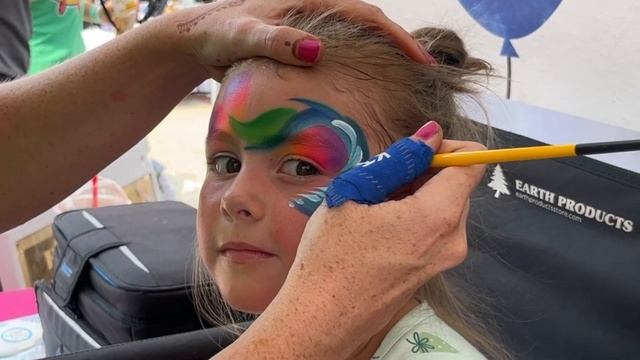 Face Painting: MERMAID tutorial- easy and fast смотреть онлайн