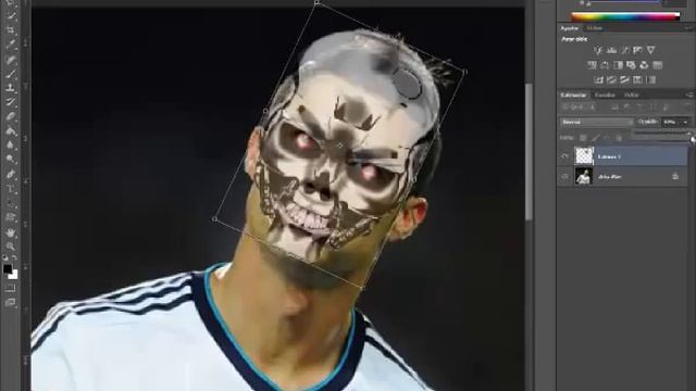 Photoshop CS6 Ronaldo Terminatör Yapımı смотреть онлайн