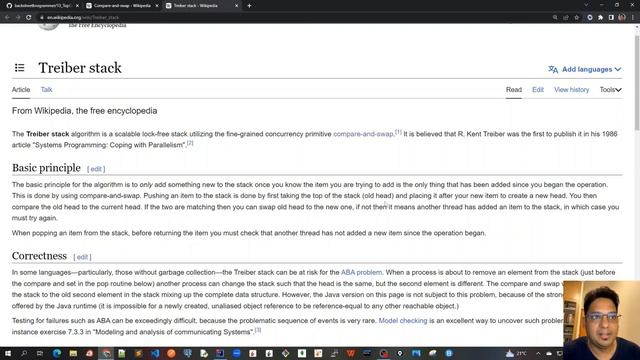 25 - Stack implementation using CAS - Follow Up 3 - SOLUTION - Code Demo 1 смотреть онлайн