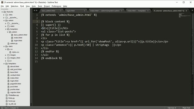 Flask #21: Blueprint - подключение к БД и работа с ней смотреть онлайн
