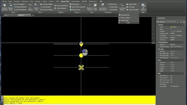 Complex Complex Linetypes with Wingdings in AutoCAD Part 3 смотреть онлайн