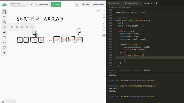 Advent of Code 2020 Day 1 | Functional JavaScript смотреть онлайн