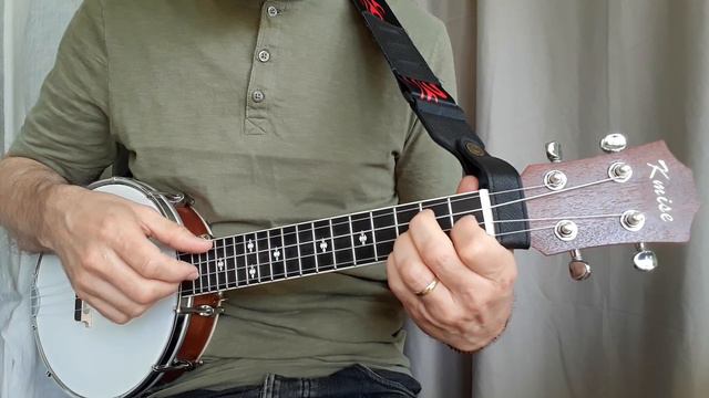 How to Play Camptown Hornpipe - Ukulele/Banjolele tutorial смотреть онлайн