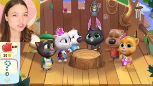 Злой ПОП ИТ КОТ пришёл за АНДЖЕЛОЙ но КОШКА АРАБКА ему ПОМЕШАЛА! ГОВОРЯЩИЕ ДРУЗЬЯ СНОВА в БЕДЕ *шок