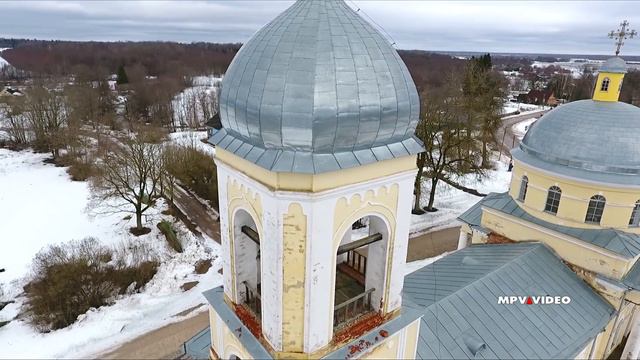 Вознесенская церковь в деревне Чёрное, Батецкий район, Новгородская область смотреть онлайн