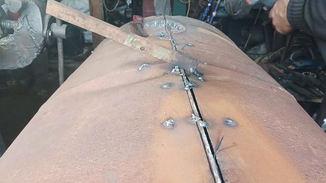 Галтовочний барабан частина 4. Сварка смотреть онлайн