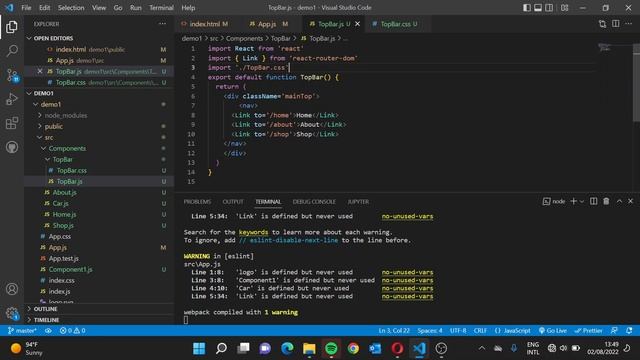 Video#5- Introducing CSS into your React App смотреть онлайн