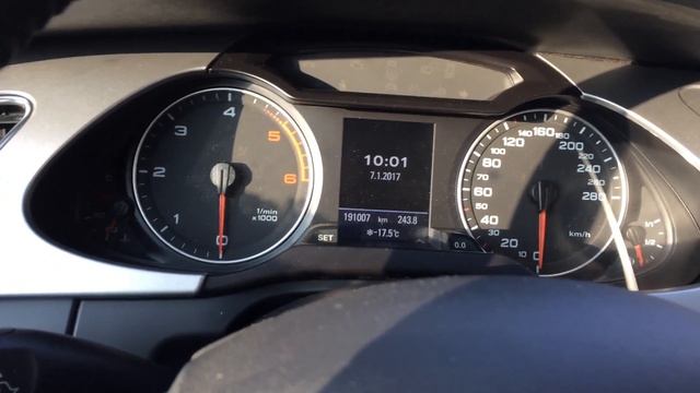 Audi a4 b8 cold start -19 2,0tdi смотреть онлайн