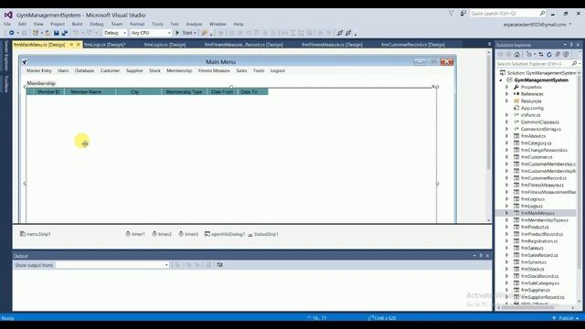 GYM MANAGEMENT SYSTEM | Gym management system project in c#.net with source code | c# projects | c# смотреть онлайн