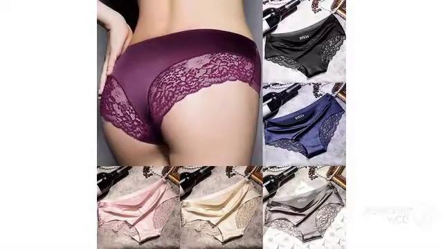 Обзор покупок с AliExpress - кружевные женские трусики смотреть онлайн