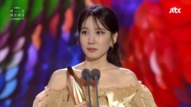 [59회 백상] TV부문 대상 - 박은빈 | JTBC 230428 방송 смотреть онлайн