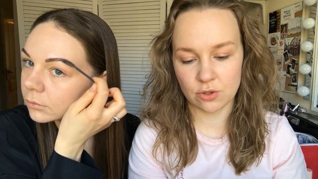 2 faces MAKEUP или красимся вдвоем! смотреть онлайн