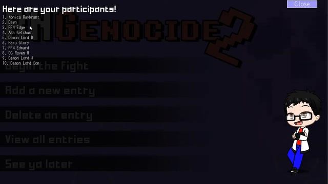 RNGenocide 2 Test Video for Game Character Hub смотреть онлайн