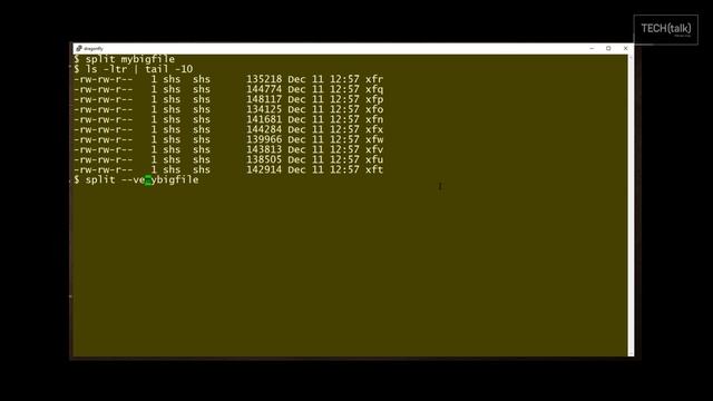 How to use the split command: 2-Minute Linux Tips смотреть онлайн