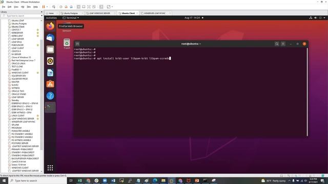 Windows LDAP with Ubuntu смотреть онлайн