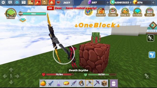 Mystery One Block Game in SkyBlock Blockman go смотреть онлайн